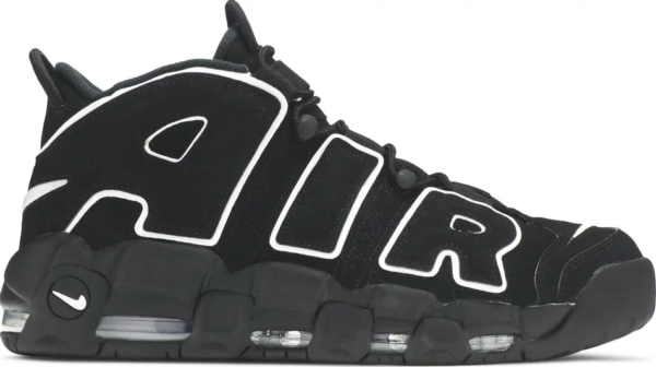 Air More Uptempo Black White